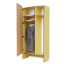 Шкаф для верхней одежды персонала во входную группу из коллекции мебели «НЕГА» (желтый) - «globural.ru» - Казань