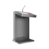Интерактивная трибуна Double 19" с рекламным дисплеем - «globural.ru» - Казань
