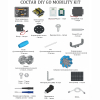Robo kit DIYGO Мобильный робот с колесами всенаправленного движения - «globural.ru» - Казань