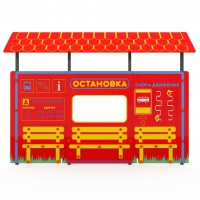 Учебно-игровой макет "Остановка" мобильный - «globural.ru» - Казань