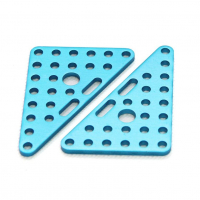 Треугольная пластина из анодированного алюминия Triangle Plate 6*8 (Pair) - «globural.ru» - Казань