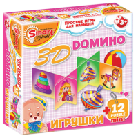 Комплект развивающих игр 3-5 лет. 3D домино (3-5 лет) - «globural.ru» - Казань