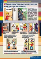 ОБЖ Поведение в криминогенных ситуациях (комплект таблиц) - «globural.ru» - Казань