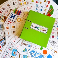 Альбом "Говоруша". Развивающие пособия на липучках  - «globural.ru» - Казань