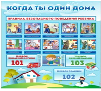Стенд "Когда ты один дома" - «globural.ru» - Казань