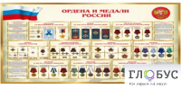 Стенд "Ордена и медали России" - «globural.ru» - Казань