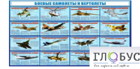 Стенд "Боевые самолеты и вертолеты" - «globural.ru» - Казань
