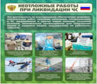 Стенд "Неотложные работы при ликвидации ЧС" - «globural.ru» - Казань