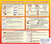 Стенд "Первая доврачебная неотложная помощь" - «globural.ru» - Казань