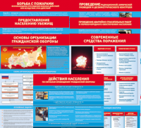 Комплект таблиц Основы гражданской обороны МЧС РФ (13 штук)	 - «globural.ru» - Казань