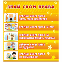 Стенд "Знай свои права" - «globural.ru» - Казань