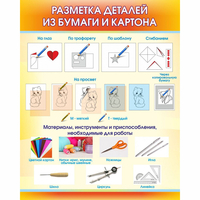 Стенд "Разметка деталей из бумаги и картона" - «globural.ru» - Казань