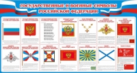 Стенд "Государственные и военные символы РФ" - «globural.ru» - Казань