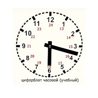 Часовой циферблат раздаточный - «globural.ru» - Казань