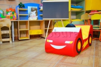 Напольная игрушка "Машинка - гонка" с аппликацией (ВИК) - «globural.ru» - Казань