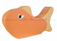 Напольная игрушка "Рыбка" с аппликацией (ВИК) - «globural.ru» - Казань