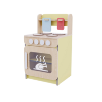 Плита с духовым шкафом из коллекции «НЕГА» (желтый) - «globural.ru» - Казань