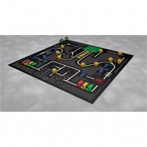 Соревновательное поле с элементами MakeX Stater Arenas Kit - «globural.ru» - Казань