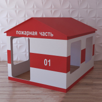 Детский игровой домик «Пожарная служба» - «globural.ru» - Казань