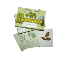 Гербарий "Дикорастущие растения" (30 видов, с иллюстрациями) - «globural.ru» - Казань