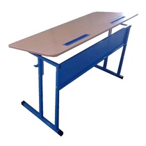 Стол ученический двухместный с регулировкой наклона столешницы - «globural.ru» - Казань