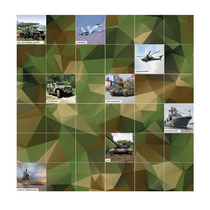 Коврик для логобота Пчелка "Военная техника" - «globural.ru» - Казань