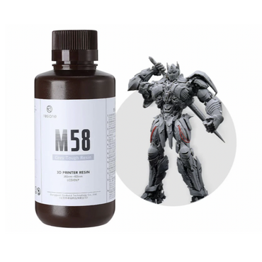 Фотополимерная смола Resione M58 Tough ABS прочная цвет серый - «globural.ru» - Казань