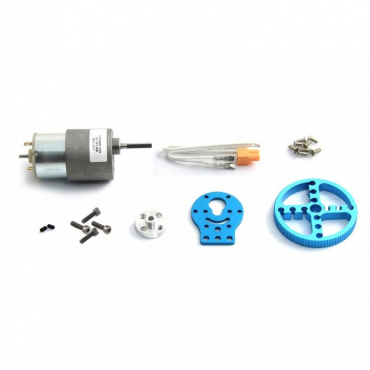 Ресурсный набор 37mm DC Motor Robot Pack-Blue - «globural.ru» - Казань