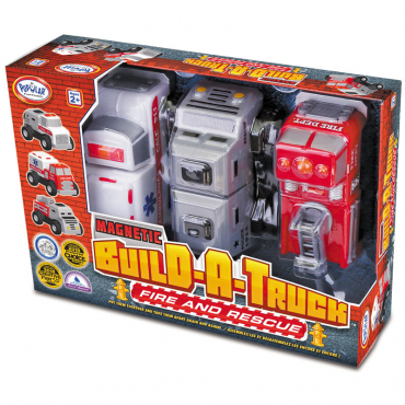 Магнитный конструктор "Создай свою спасательную технику". Стартовый набор - «globural.ru» - Казань